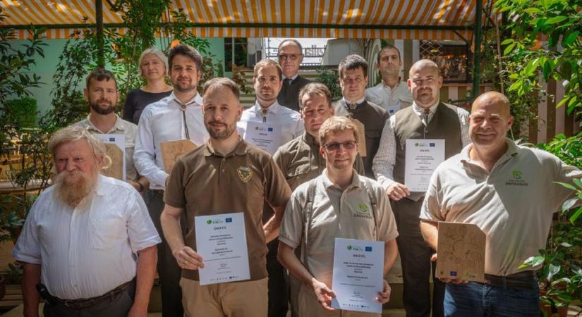 Zöld példakép: Klímabarát Erdőgazdálkodó Díjat kapott a Gyulaj Zrt.
