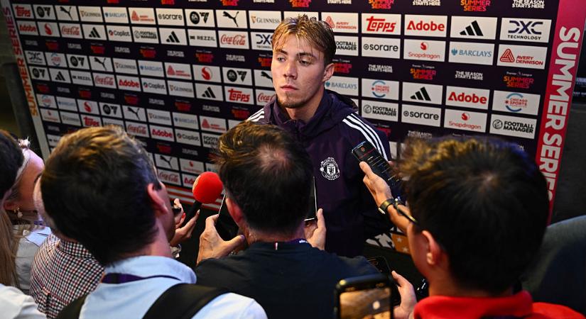 Rasmus Höjlund kijelentette, hogy harcolni fog a helyéért a Manchester Unitedban