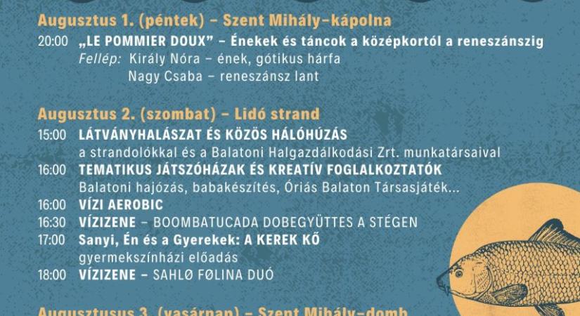 40 Halász Emléknapok Vonyarcvashegyen három napon át