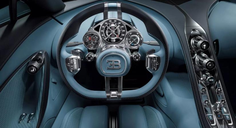 A Bugatti Tourbillonban még hangszórók sincsenek, a karosszériát használják erre a célra