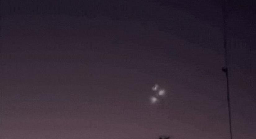 „Három UFO vagy egy nagy csillaghajó” - Sokkot kaptak a lakosok - Videó