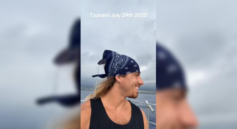 Akkor indult horgászni Hawaii-n, mikor a hatalmas földrengés után cunamiriadót adtak ki