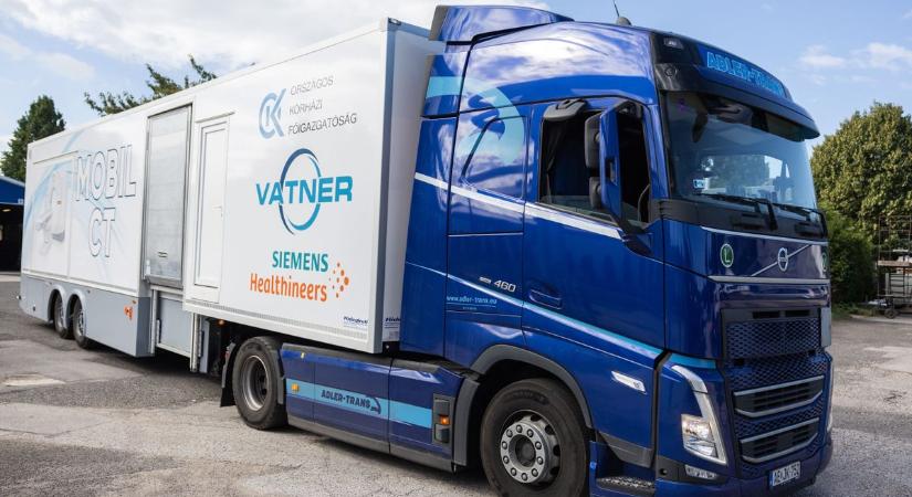 Kigurult az első mobil CT kamion a tatabányai műhelyből videó
