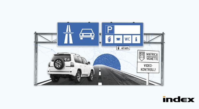 Lerobbant egy teherautó az M1-es autópályán, 9 kilométeres a torlódás