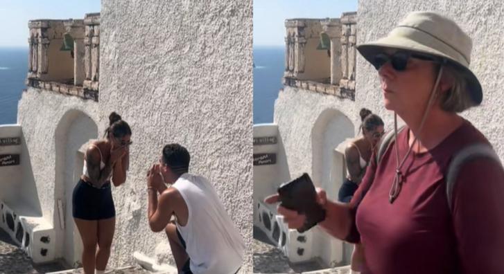 Kínos baki csúszott az eljegyzésbe, ezen a videón nevet a fél internet