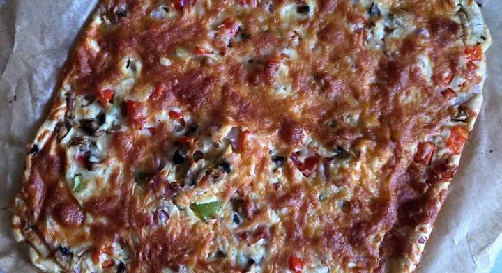Folyékony pizzatészta lusta napokra: gyors és laktató