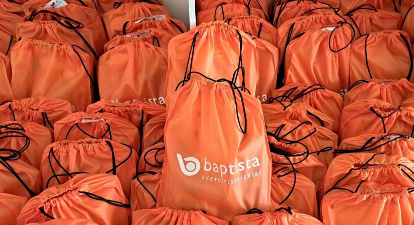 A baptisták idén kétezer kisgyerek iskolakezdését segítenék