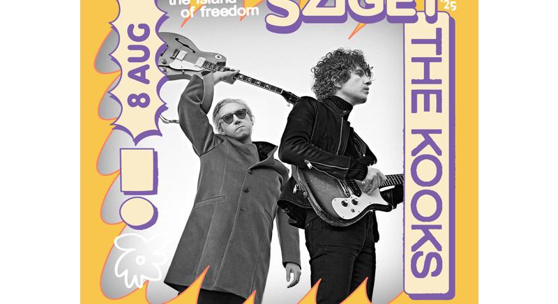 Gyorsan jött a hír: a brit The Kooks érkezik Kiwanuka helyett a Sziget Nagyszínpadára