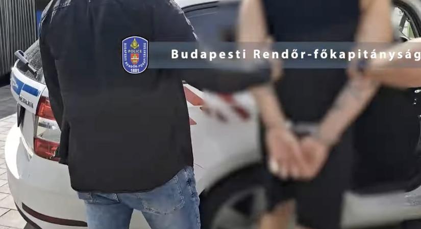 Budapesti búvóhelyükön csaptak le a rendőrök két, börtön elől bujkáló bűnözőre (videóval)