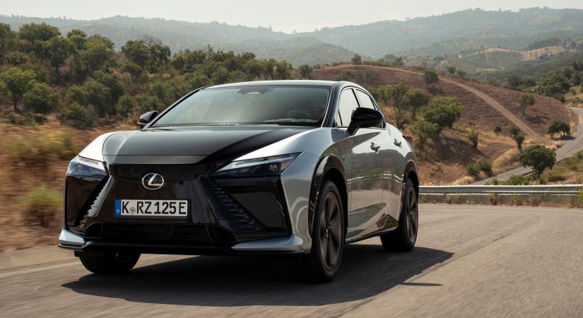 Aztán majd keresed benne a kormányt – Lexus RZ-vezetés