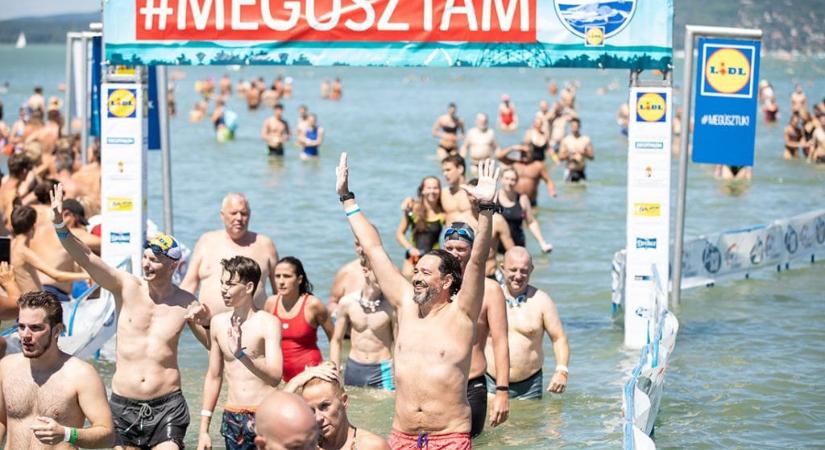 Elhalasztották a Balaton-átúszást, itt az új időpont