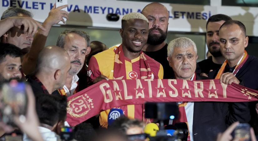 Török rekordigazolás: 75 millát perkált ki a Galatasaray Osimhenért