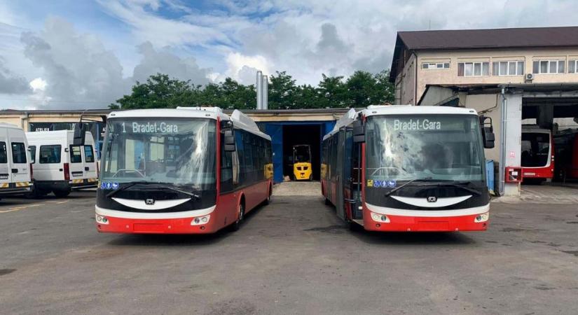Zilah: megújul a Transurbis tömegközlekedési vállalat flottája