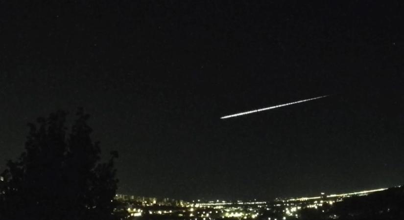 Látványos meteor suhant át Magyarország egén