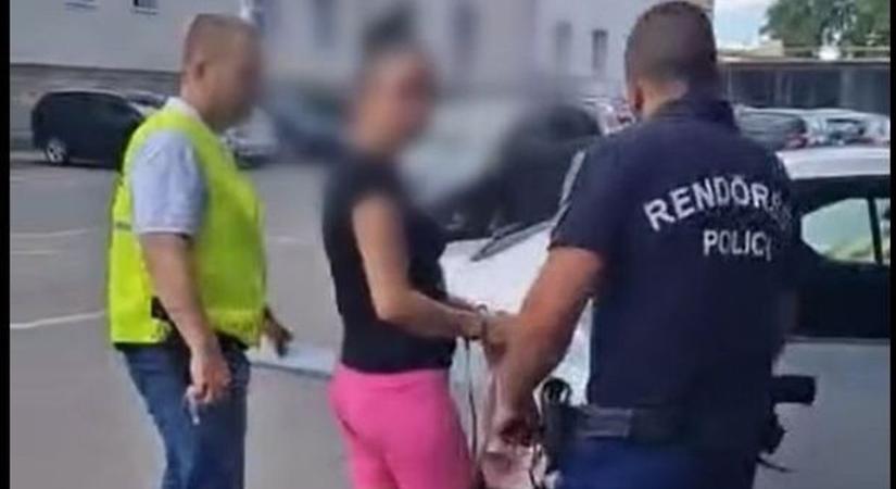 Még a nagypályás rosszfiúk is megirigyelhetnék a fiatal vámospércsi nő bűnlajstromát – videóval