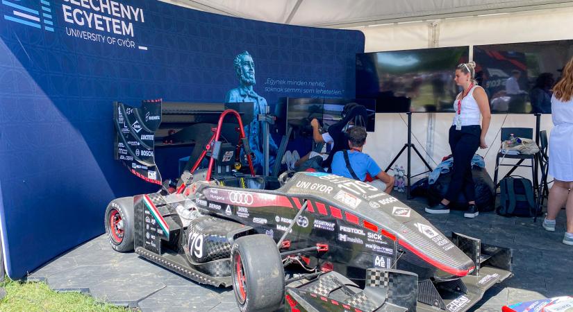A Magyar Nagydíjon mutatja be technológiai fejlesztéseit a győri egyetem