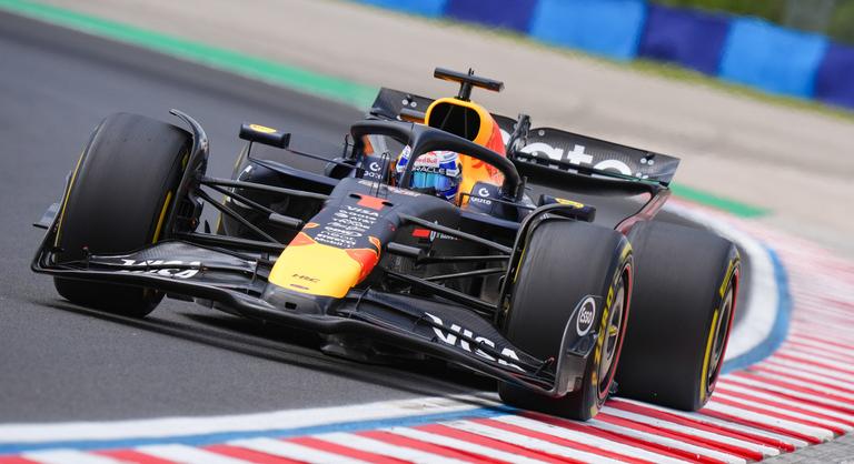 Verstappen a vert-, meglepetésember az élmezőnyben a Magyar Nagydíj nyitányán