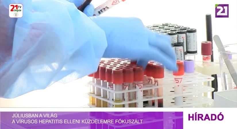 Júliusban a világ a vírusos hepatitis elleni küzdelemre fókuszált (videó)