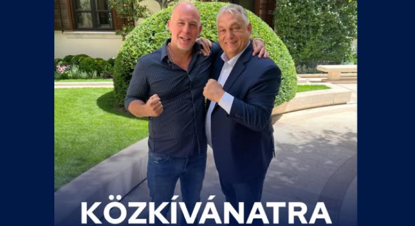 Orbán beleállt: posztolta a Dopemannal közös képet, majd közölte, elmegy a műsorába