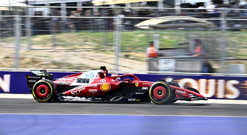 A McLaren tarolt az első szabadedzésen