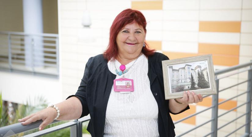 „Nem munkát végzek, hivatásom van” – Judit 45 éve gyógyít a győri kórházban