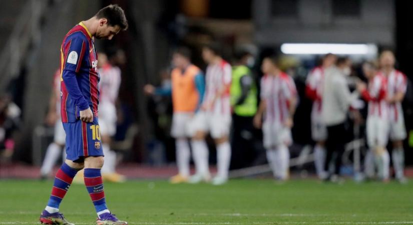 Elbukta a kupadöntőt a Barca, Messit ütésért kiállították