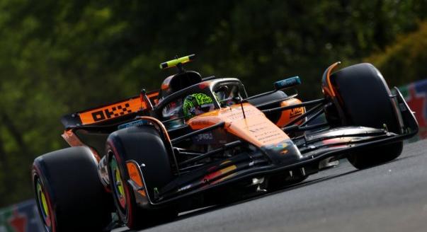 Norrisé a péntek az F1-es Magyar Nagydíjon