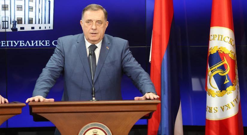 Másodfokon is egy év börtönt kapott Milorad Dodik, Orbán Viktor szövetségese