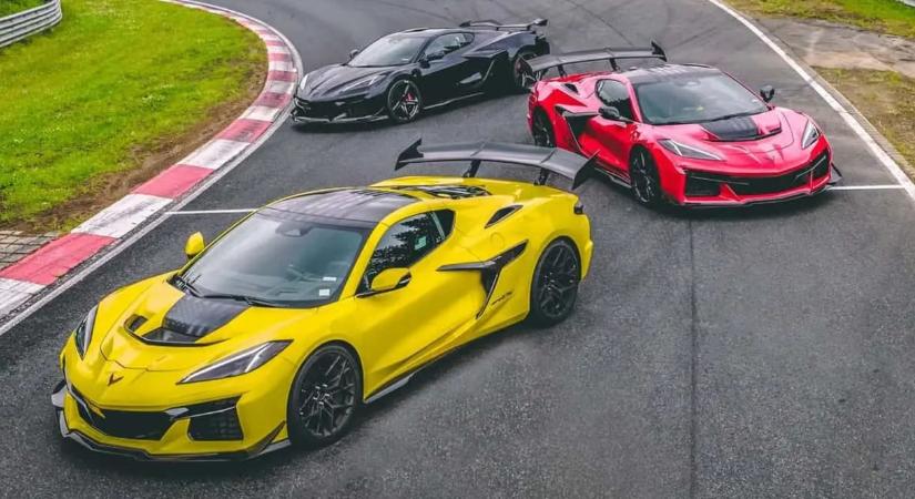 Rekorddöntés: A Corvette a leggyorsabb amerikai most a Nürburgringen, leváltotta a Fordot