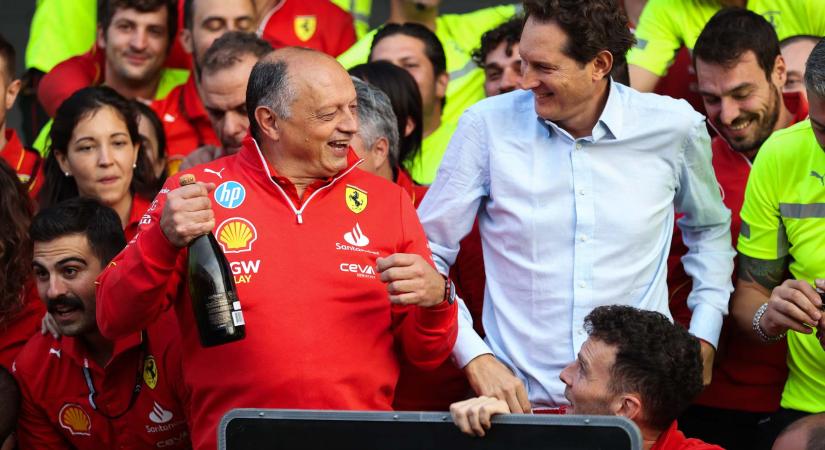 A Ferrari elárulta, miért döntött hosszú távon Vasseur mellett