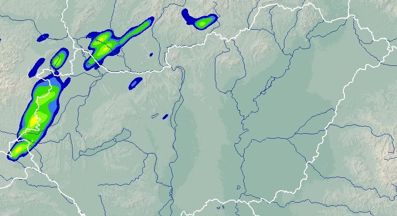 Mutatjuk, merre számíthatunk záporokra, zivatarok a hidegfrontból