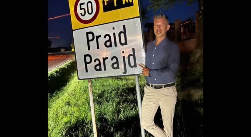 Megérkezett Parajdra Magyar Péter
