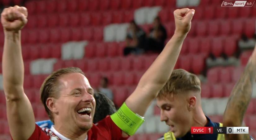 DVSC-MTK 1-0 – megvan a szezon első győzelme