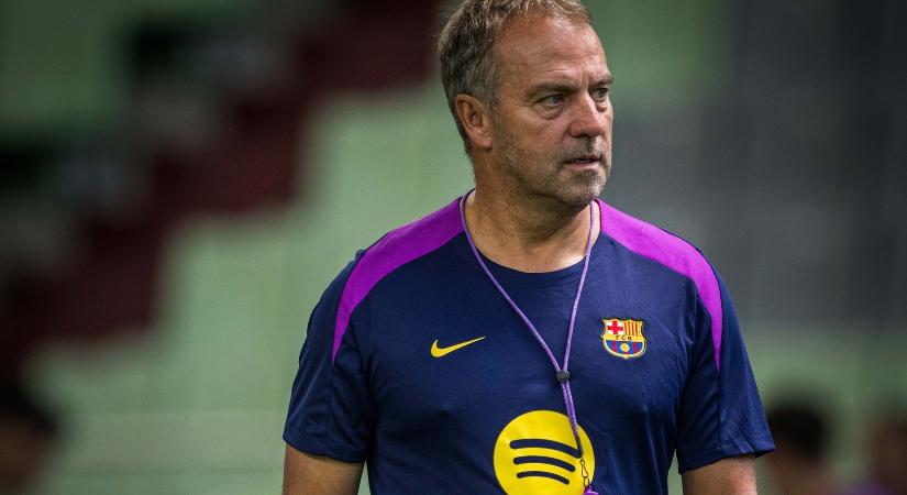Nagy a lárma az FC Barcelona öltözőjében, kellemetlen helyzetbe kerülhet Hansi Flick