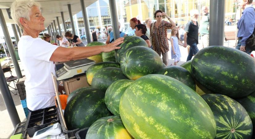 A dinnyeárusokra csapnak le az ellenőrök