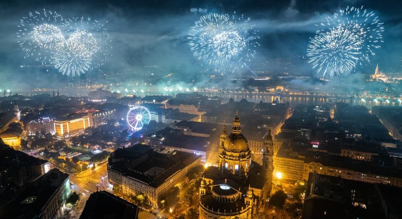 Hatnapos programsorozattal és Európa legnagyobb tűzijátékával ünnepli Budapest augusztus 20-át