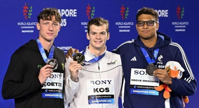 Kós Hubert mozgalmas napjai: bronz, arany, hányás, továbbjutás