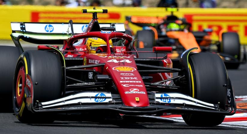 Lewis Hamiltont sokkolta a Hungaroring