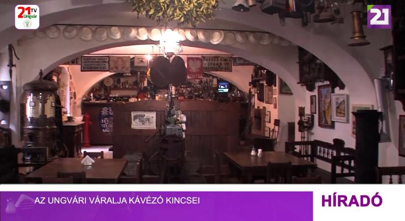 Az ungvári Váralja kávézó kincsei (videó)
