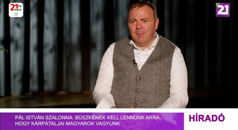 Pál István Szalonna: büszkének kell lennünk arra, hogy kárpátaljai magyarok vagyunk (videó)