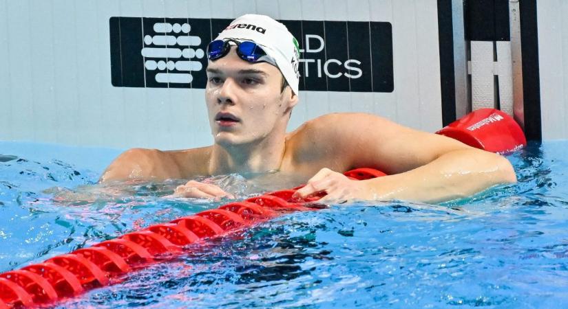 Vizes vb – Kós Hubert országos csúccsal döntős 50 méter háton