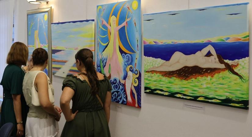 "Azért él, hogy fessen" - a Balaton festője visszatért Zalába (galéria)