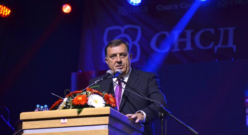 A boszniai szerb belügy megtagadja a Milorad Dodik elleni ítélet végrehajtását