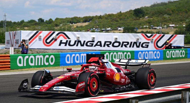 Bombameglepetés a Magyar Nagydíjon: Charles Leclerc szerezte meg a pole-pozíciót