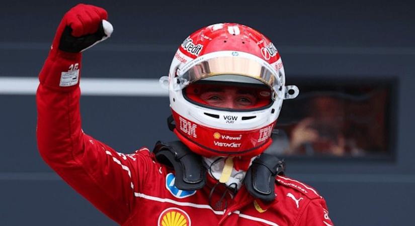 Mamma mia: Charles Leclerc jött, látott és vitte a pole-t