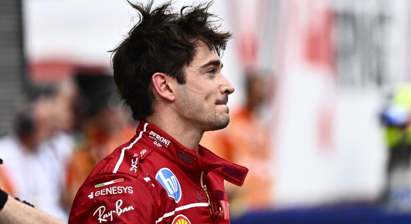 Charles Leclerc vitte el a pole-t a Hungaroringen