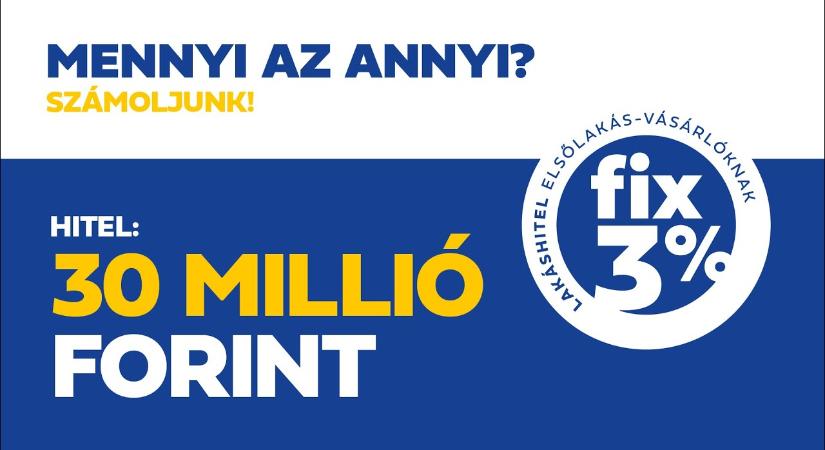 Példákon láthatjuk, mennyit spórolhatunk az Otthon Start lakáshitellel