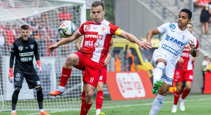 A ZTE FC fölénye és emberhátránya után döntetlen Diósgyőrben