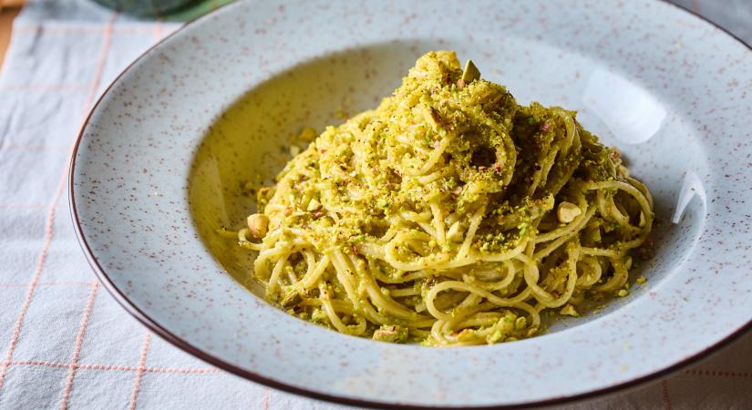 Pisztáciás spagetti