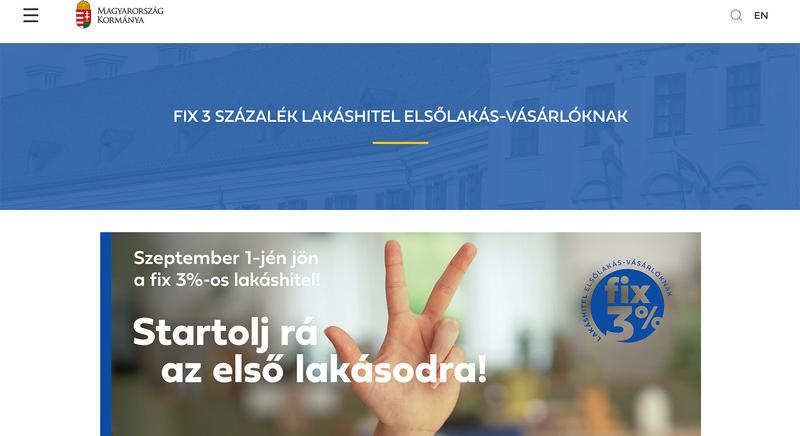 Fontos információk jöttek a fix 3 százalékos lakáshitelről